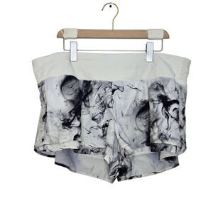 Calia Kick It up Short Size XXL Sacred Smoke Lined Shorts Black White
